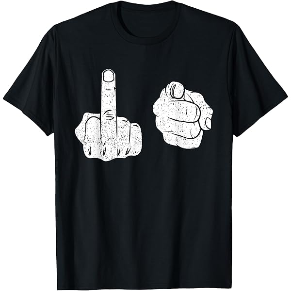 Amazon.com: Funny FY Finger Hand Gesture FD Mittelinger T